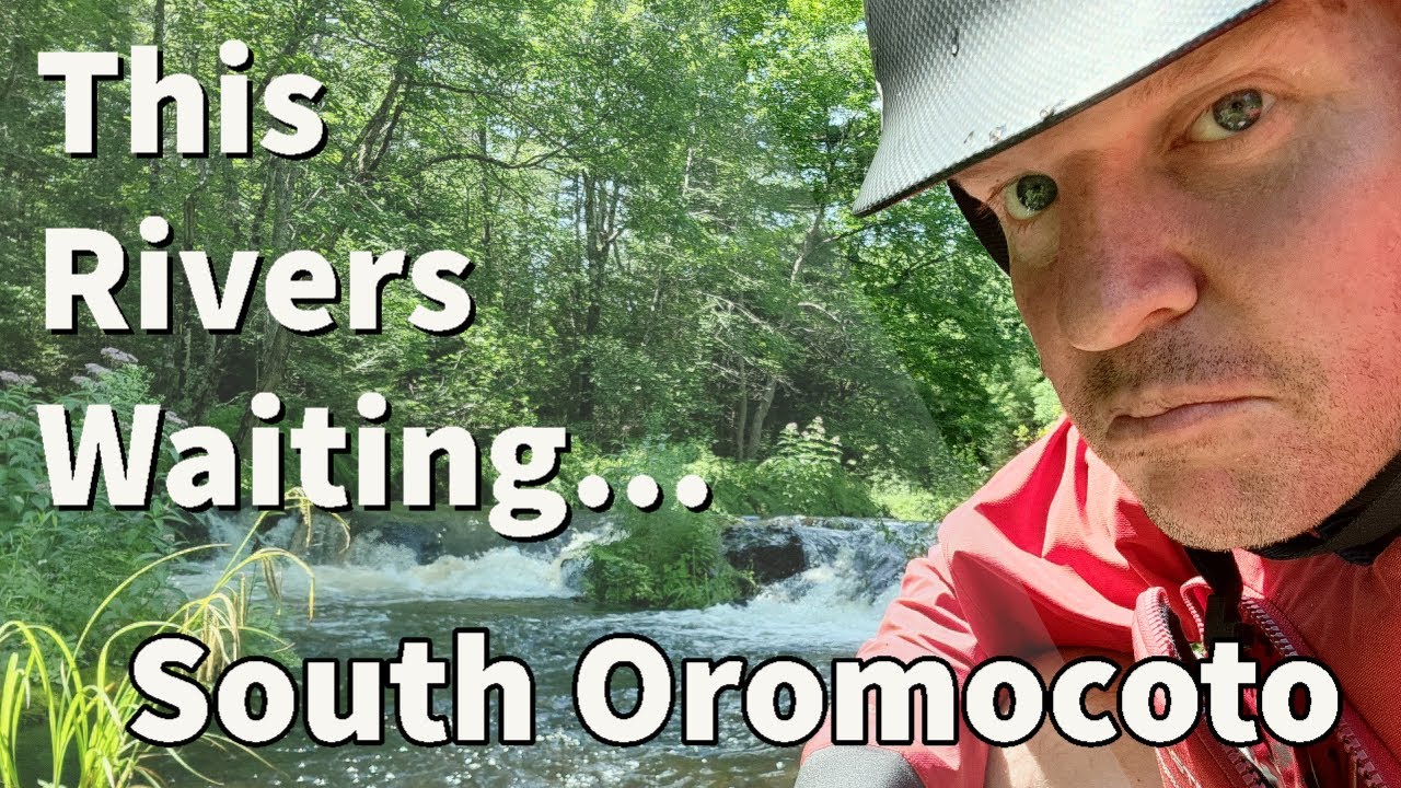 Solo Whitewater Kayaking On The ClassIII South Oromocto River In New Brunswick NB Kayak Gem Near Me