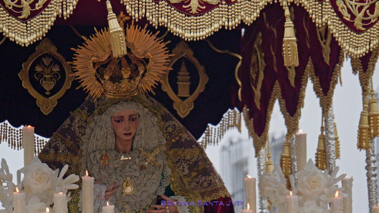 4K María Santísima del Rosario. La Milagrosa. Semana Santa Sevilla 2024