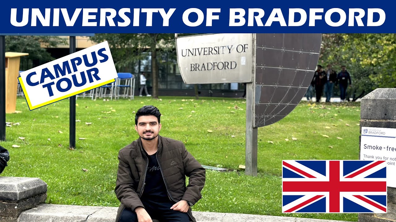 Welcome to  University of Bradford 🇬🇧 | Campus Tour 2023 | By Usama Khalil
