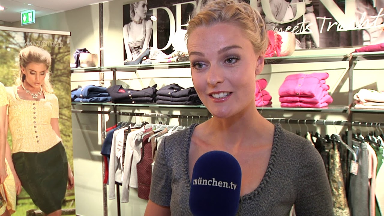 Vor der Wiesn: Miriam H&ouml;ller zeigt Nachhaltige Dirndl & Lederhosen by Angermaier