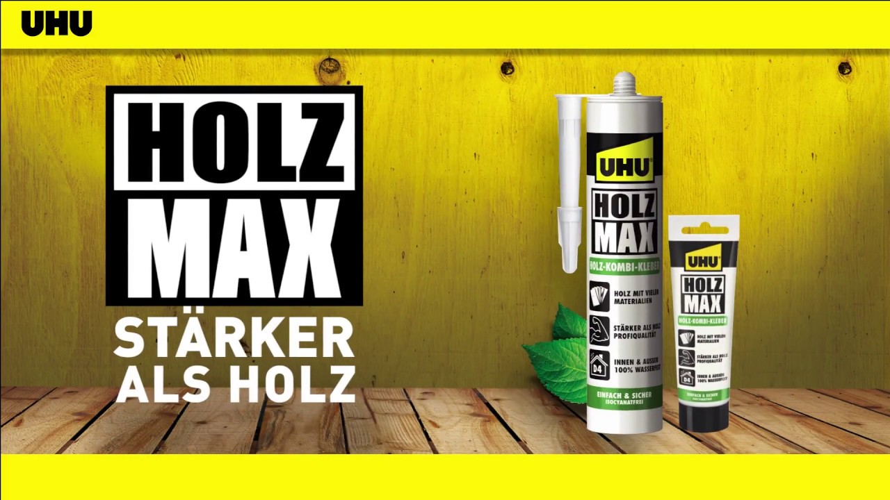 UHU Holz Max - St&auml;rker als Holz