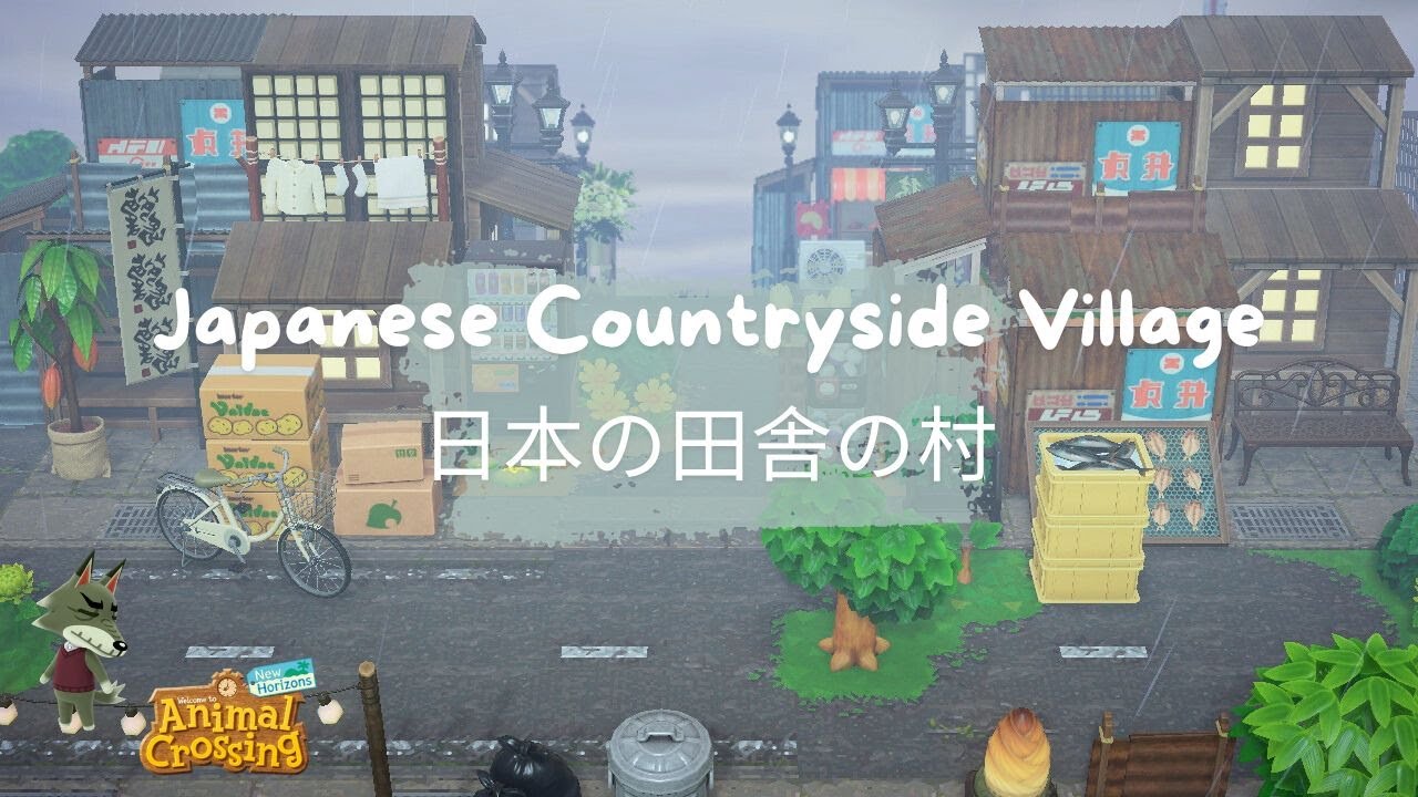 Rural Japanese Inspired Village: Kurai Episode 7 || ACNH: Speedbuild