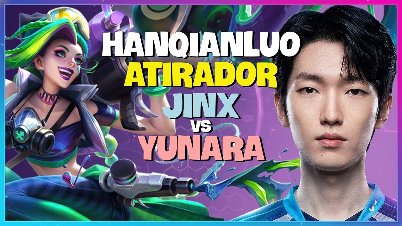 HanQianLuo revela o posicionamento impecável de Jinx no Desafiante Chinês Legenda em Português