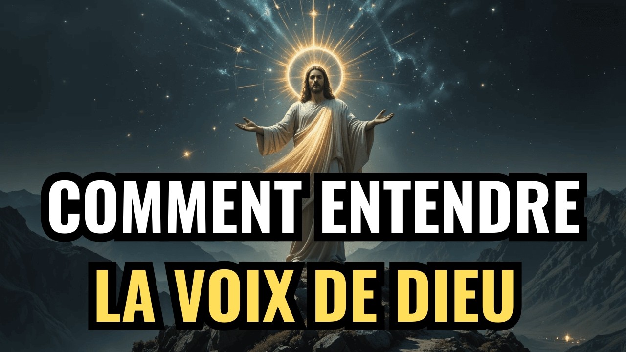 5 RAISONS POUR LESQUELLES VOUS N'ENTENDEZ PLUS DIEU
