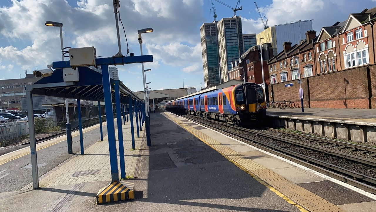 South Western Railway Trains at Woking on March 6th 2020