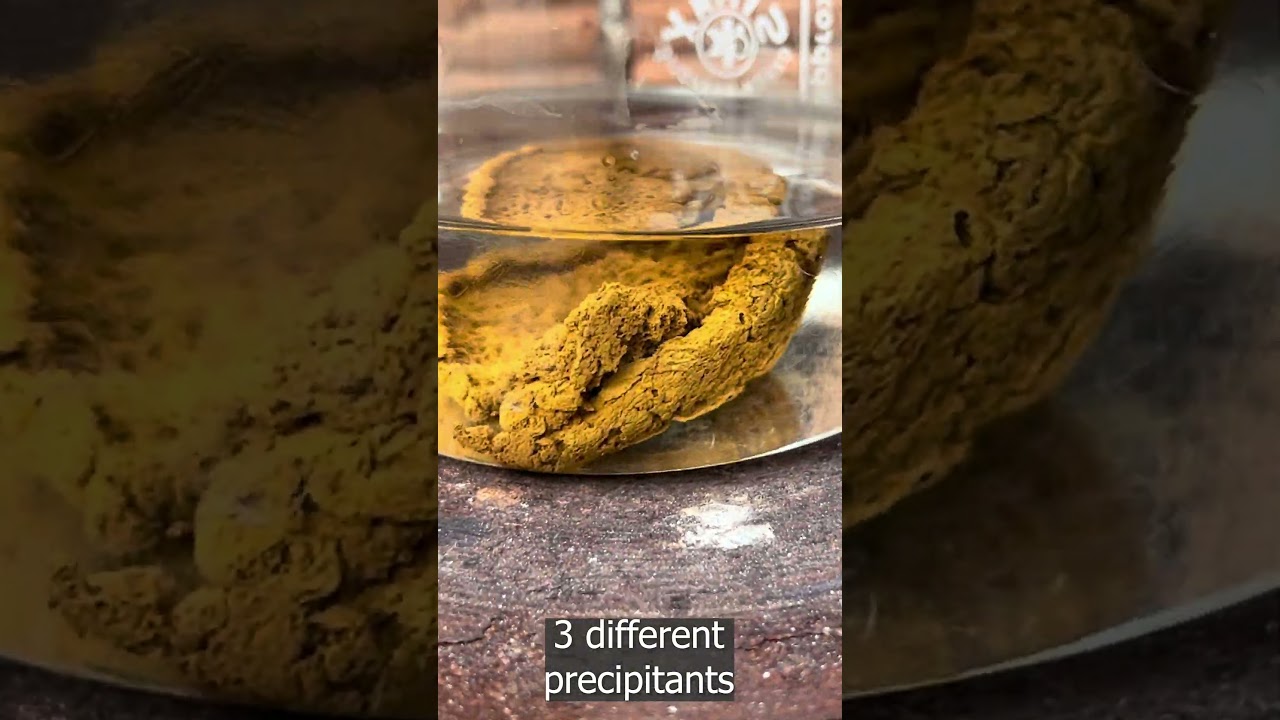 3 ways to drop pure gold #experiment #goldextraction #owltech #goldrefining