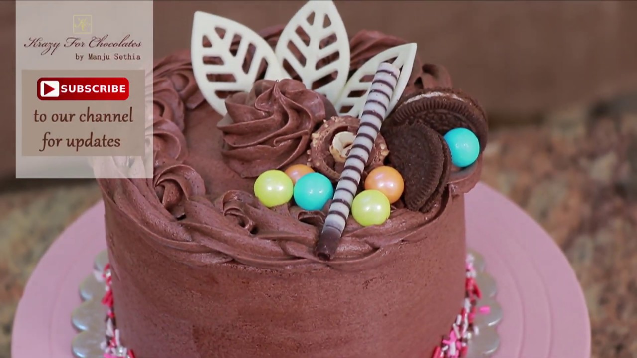 Learn how to make an easy Chocolate Butter Cream and how to apply it on cakes