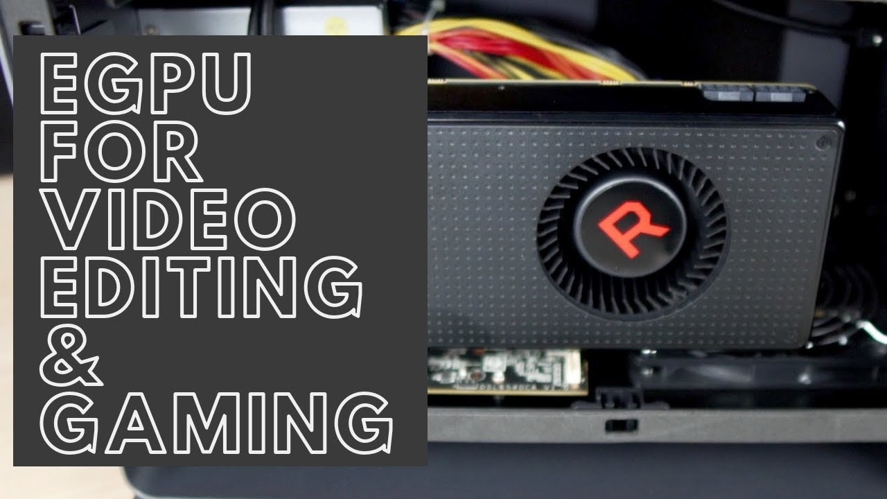 Электронный графический процессор Mantiz Venus с AMD Vega 64: Macbook Pro 13 дюймов &mdash; Монтаж видео и игры