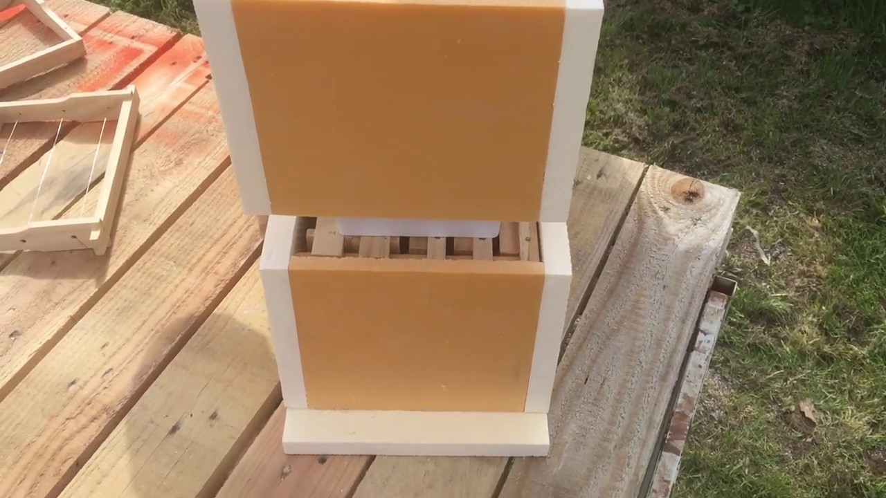 Mini Plus Beute - Selber gemacht aus Styrodur