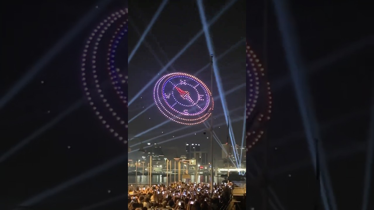 Drone show a Genova