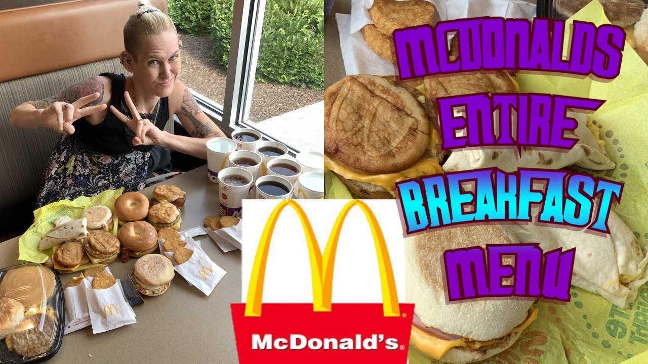 THE ENTIRE MCDONALDS BREAKFAST MENU | FAST AND FURIOUS | QUICK BREAKFAST MUKBANG | MENU CHALLENGE 💥