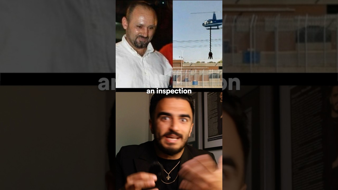Insane Greek prison Escape