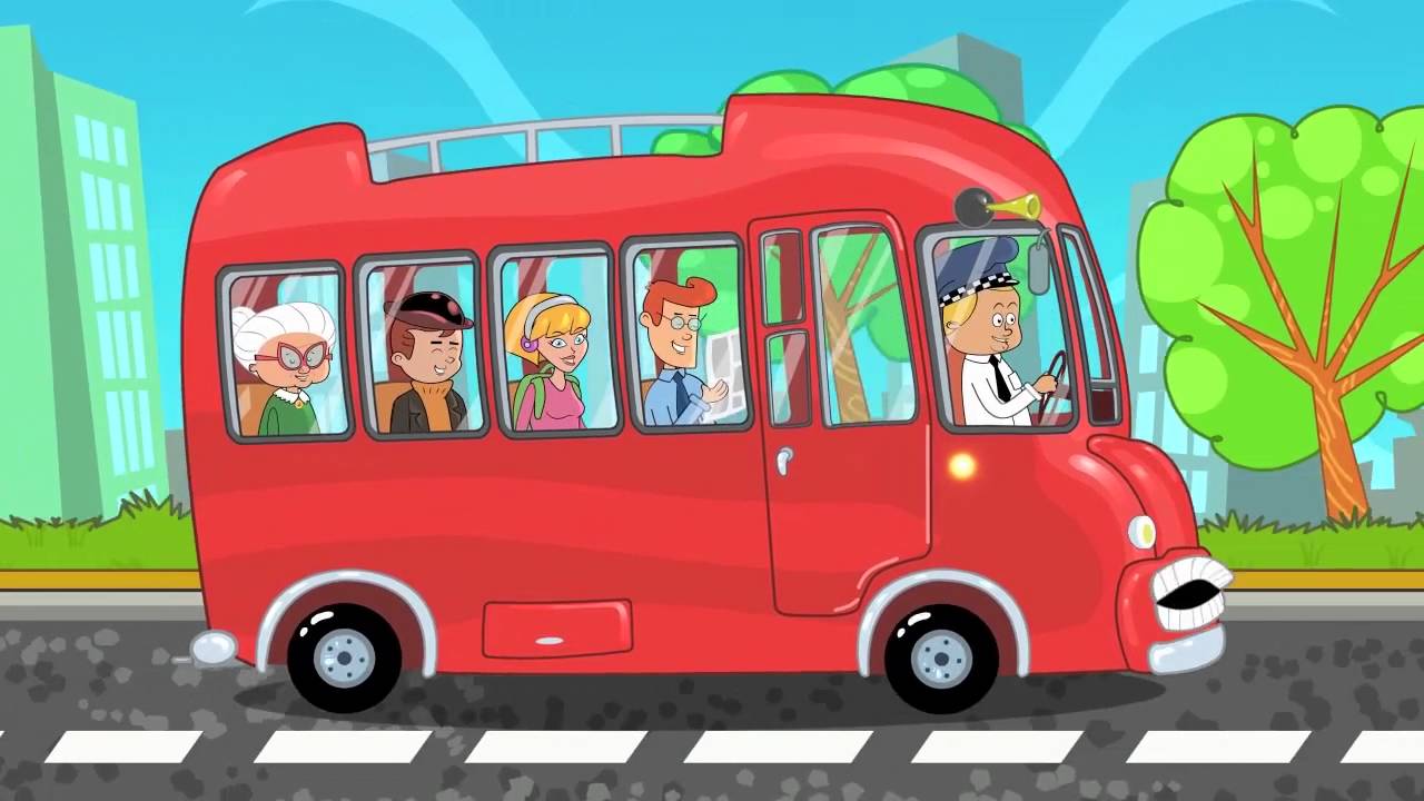 Autobuzul 🚌 Cantece pentru copii Paradisul Vesel