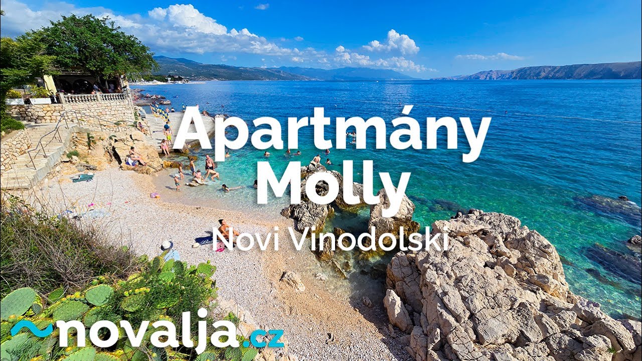 Apartmány Molly s krásnou zahradou na Crikvenické riviéře
