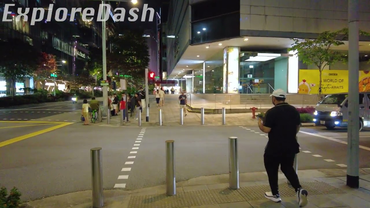 [4K Singapore Night Walk] Concorde Hotel to DON DON DONKI Orchard Central | Orchard 9PM Vibes