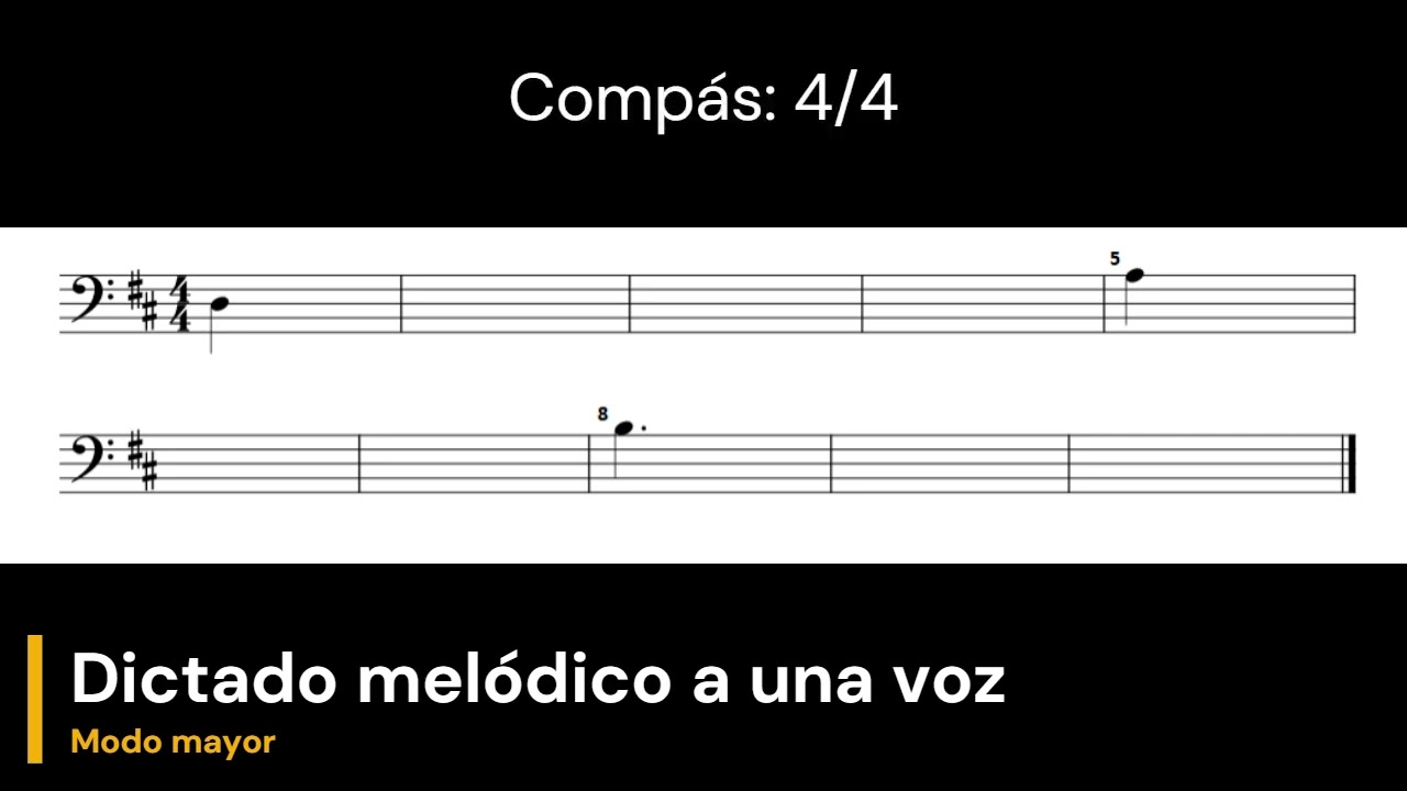 Dictados musicales