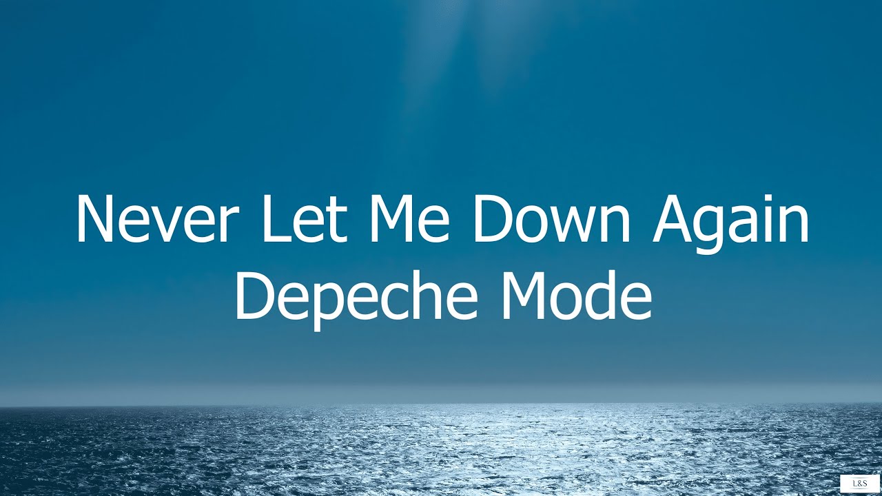 Never Let Me Down Again - Depeche Mode (Subtitulada en Inglés y en Español)