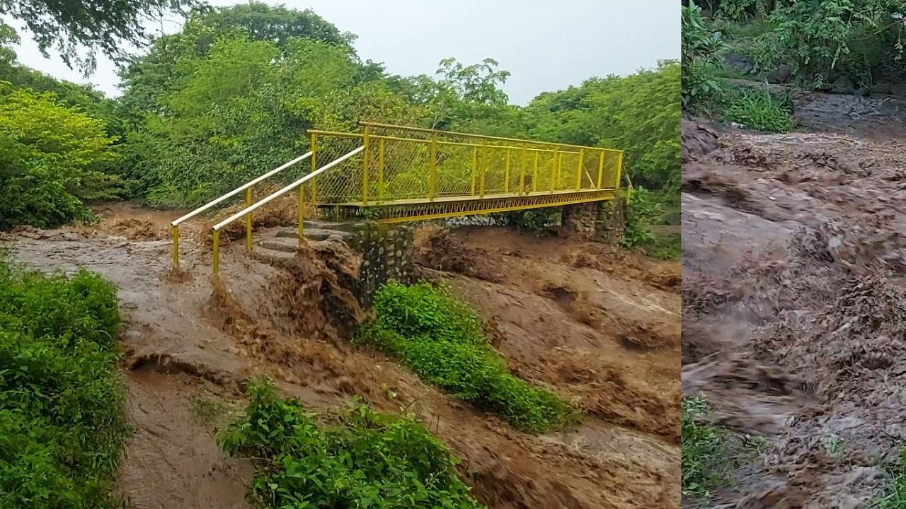 asi comenzó la creciente de el río el Naranjo más grande de 2022