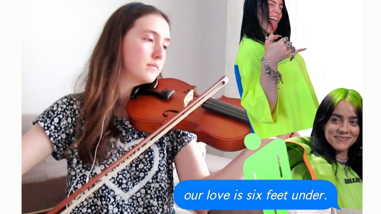 SIX FEET UNDER VIOLIN COVER | THIS IS MY FIRST VIDEO | Cover by MyViolin
