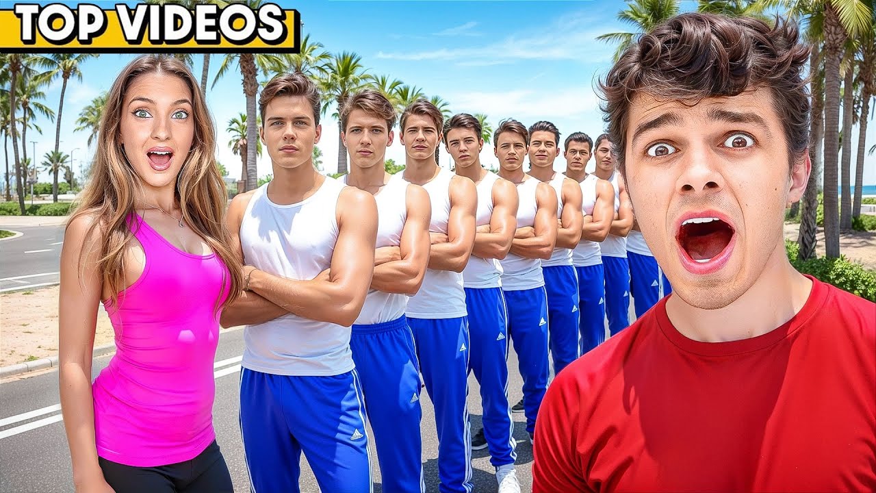 Little Sister Speed-Dated 100 Guys in One Day | Brent Rivera