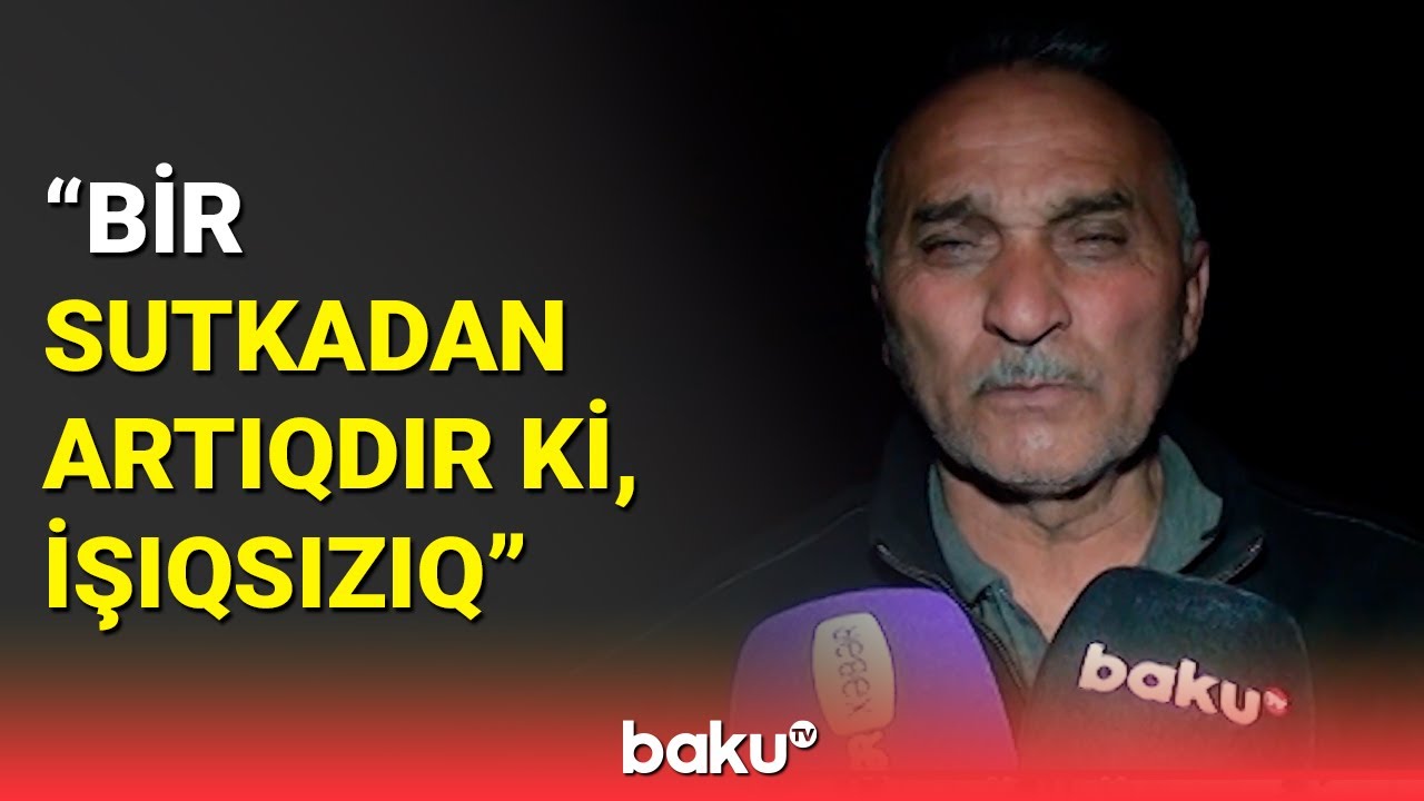 Goranboy sakinləri başlarına gələn hadisədən danışdı