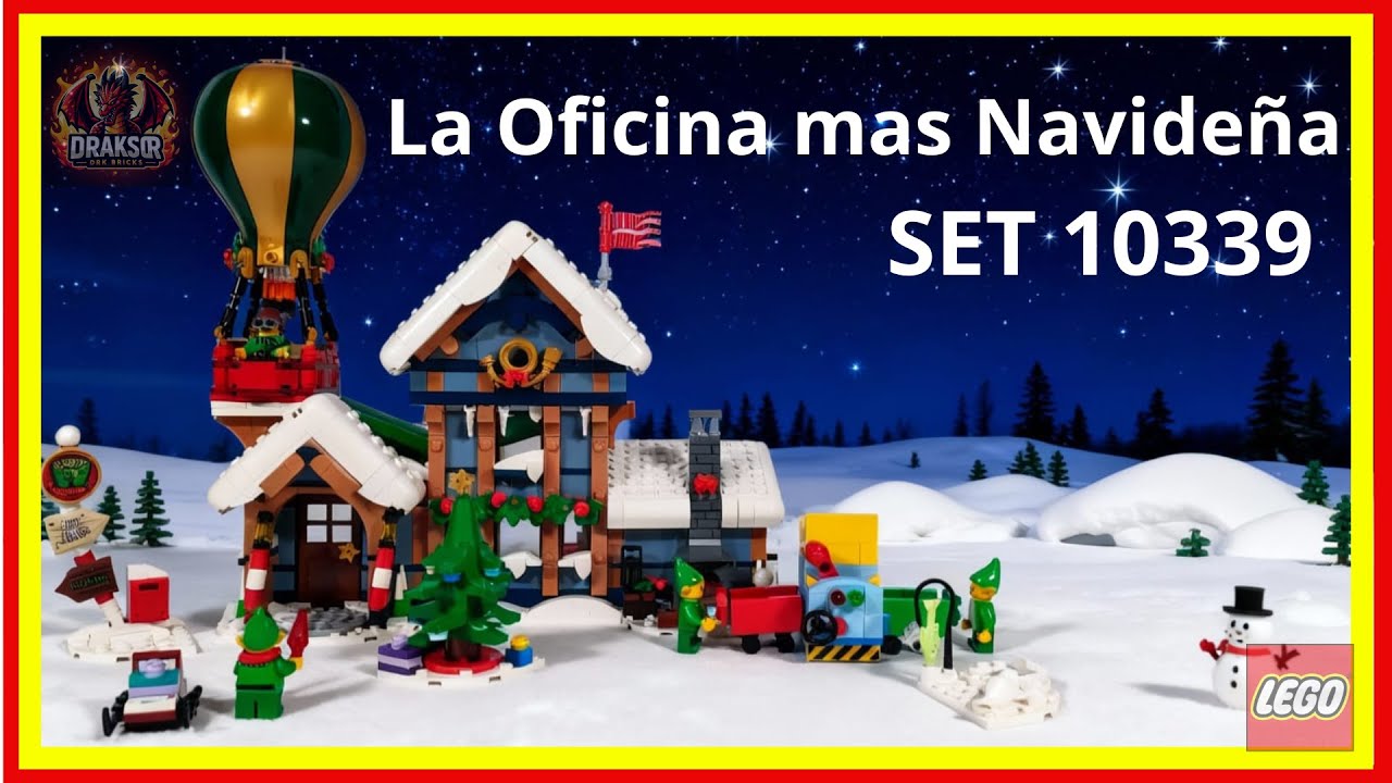 LEGO 10339 🎅📬 La Oficina de Correos de Papá Noel en Detalle