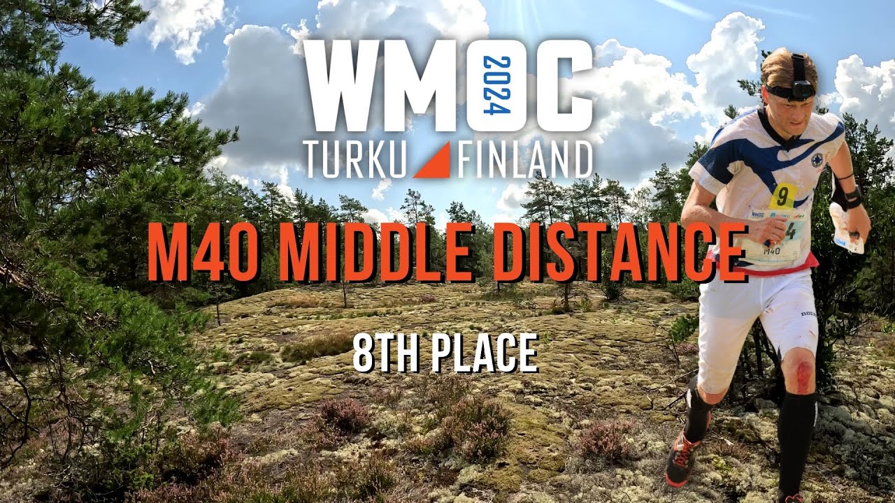 🗺️🌲WMOC 2024, H40 Keskimatka | 📹Suunnistus