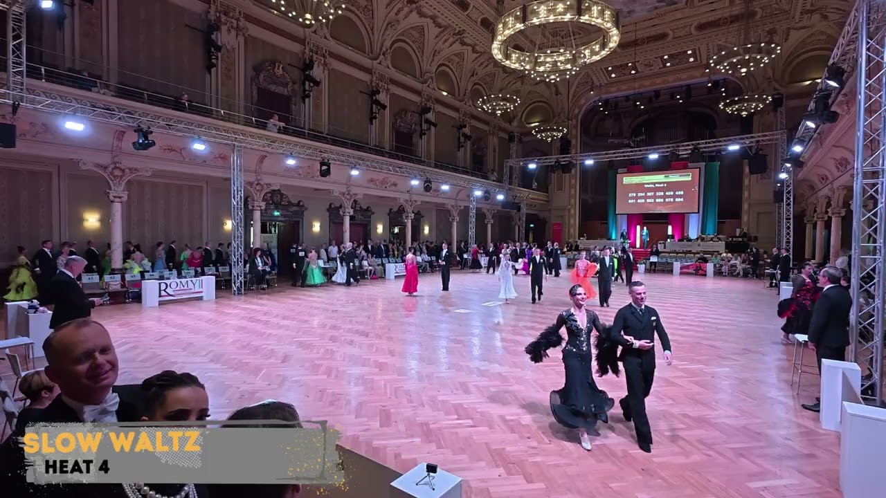 WDSF Wuppertal 2025 Senioren II Round 1