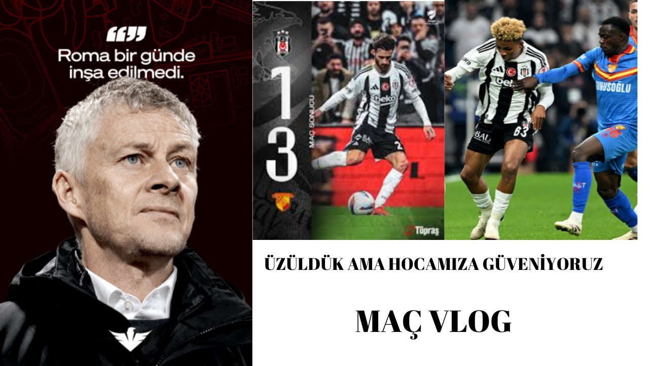 ROMULO HATTRİCK YAPTI  ELENDİKK | Beşiktaş 1 - 3 Göztepe | STAD VLOG