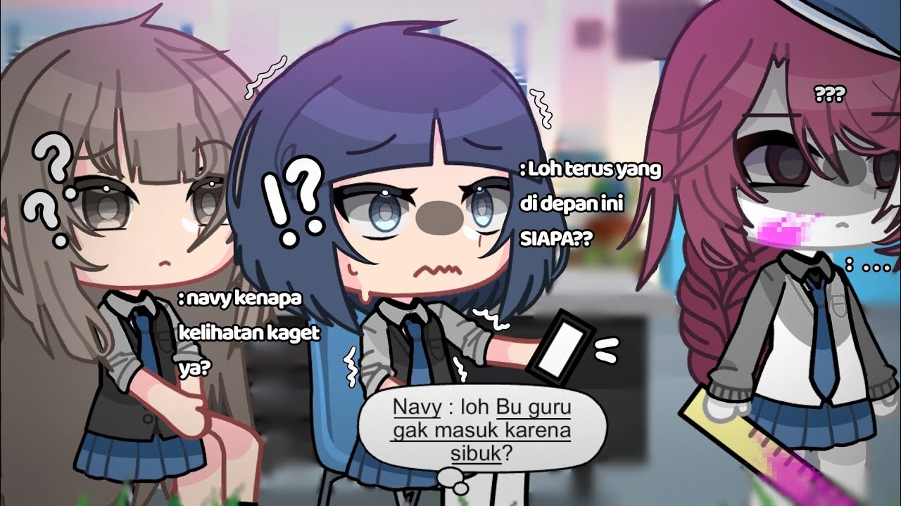 #pov : Ibu guru menyuruh mu datang ke sekolah untuk les sore, tapi... [ Gacha Life 💙 ]