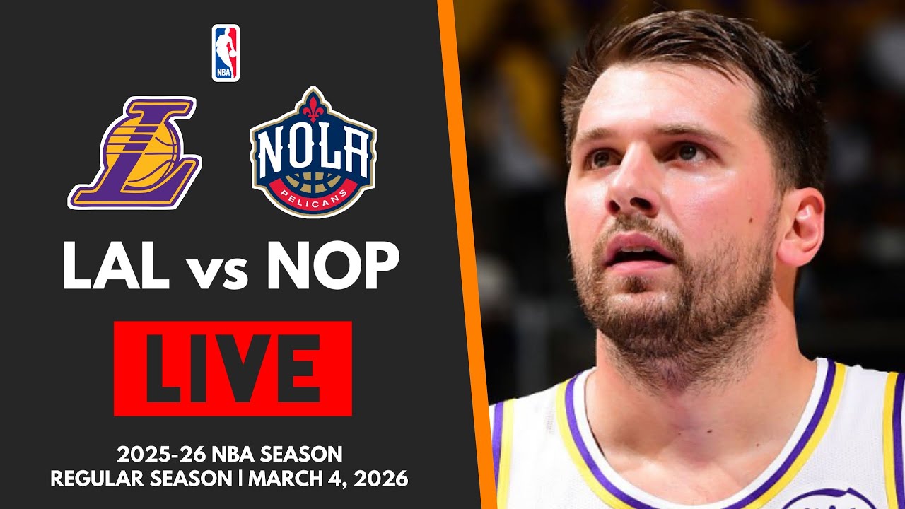 Lakers vs. Pelicans LIVE | March 4, 2026 | NBA 2025-26 SEASON