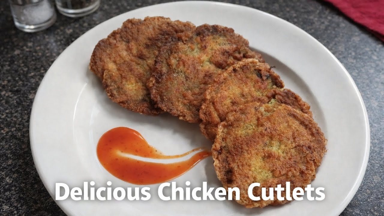 Chicken Cutlets #recipe 