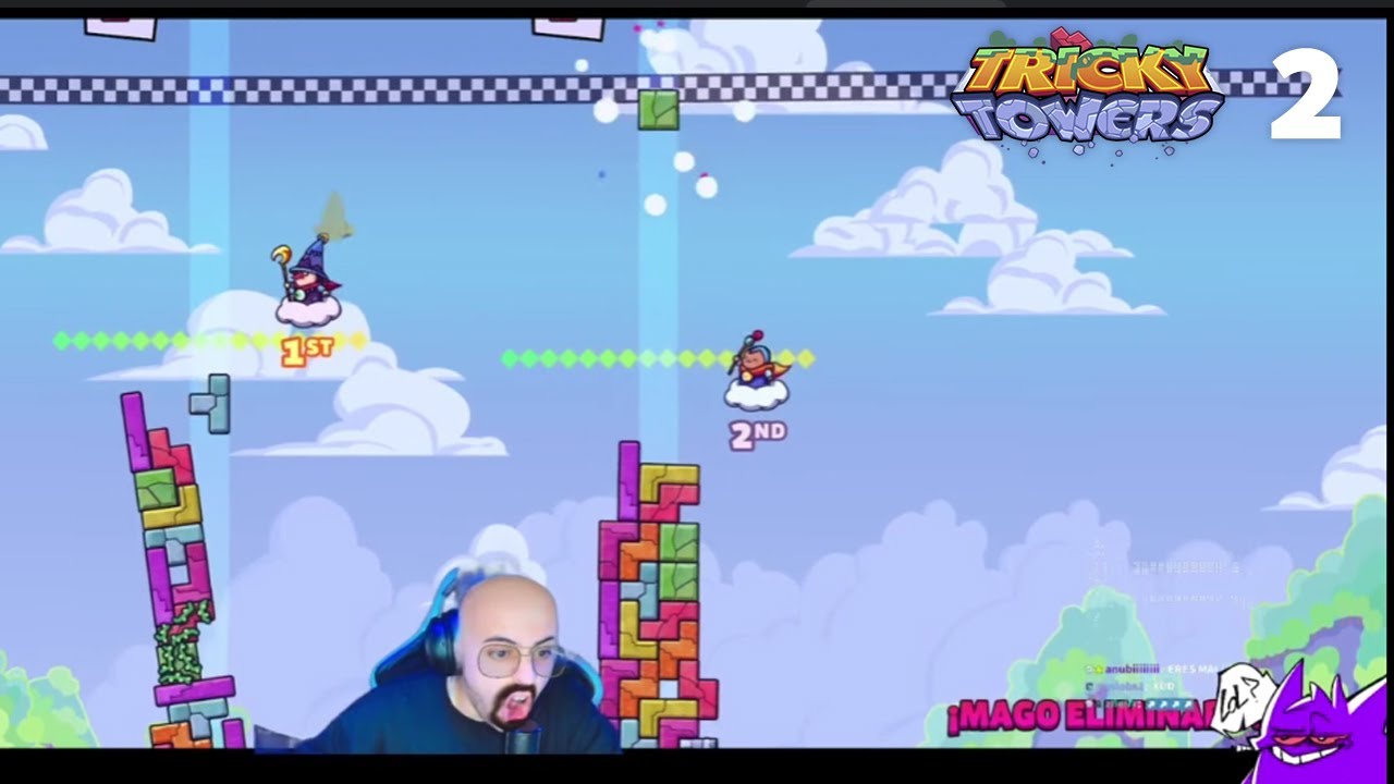 Rodsquare juega Tricky Towers #2 (con Nacho y Schapira)