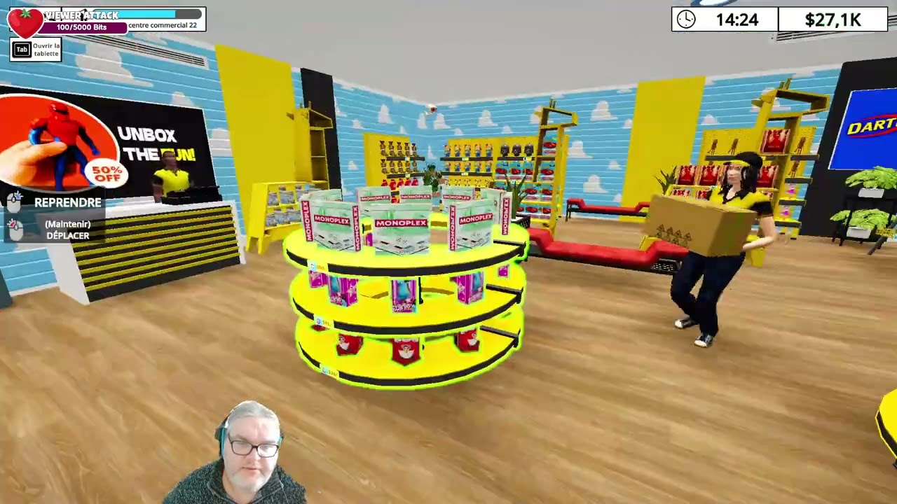 Mall simulator redifusion du live 20/02/26