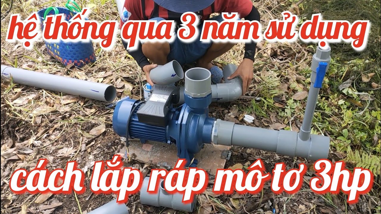 Cách lắp ráp mô tơ cho hệ thống củ.||Cacautomatic watering system||.