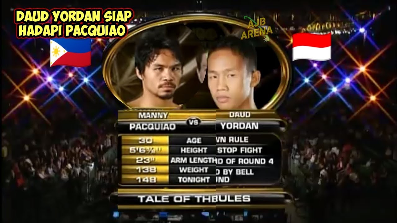 Tinju Daud Yordan Vs Manny Pacquiao🥊Dua Senator Ini Rencana Akan Berduel Tinju