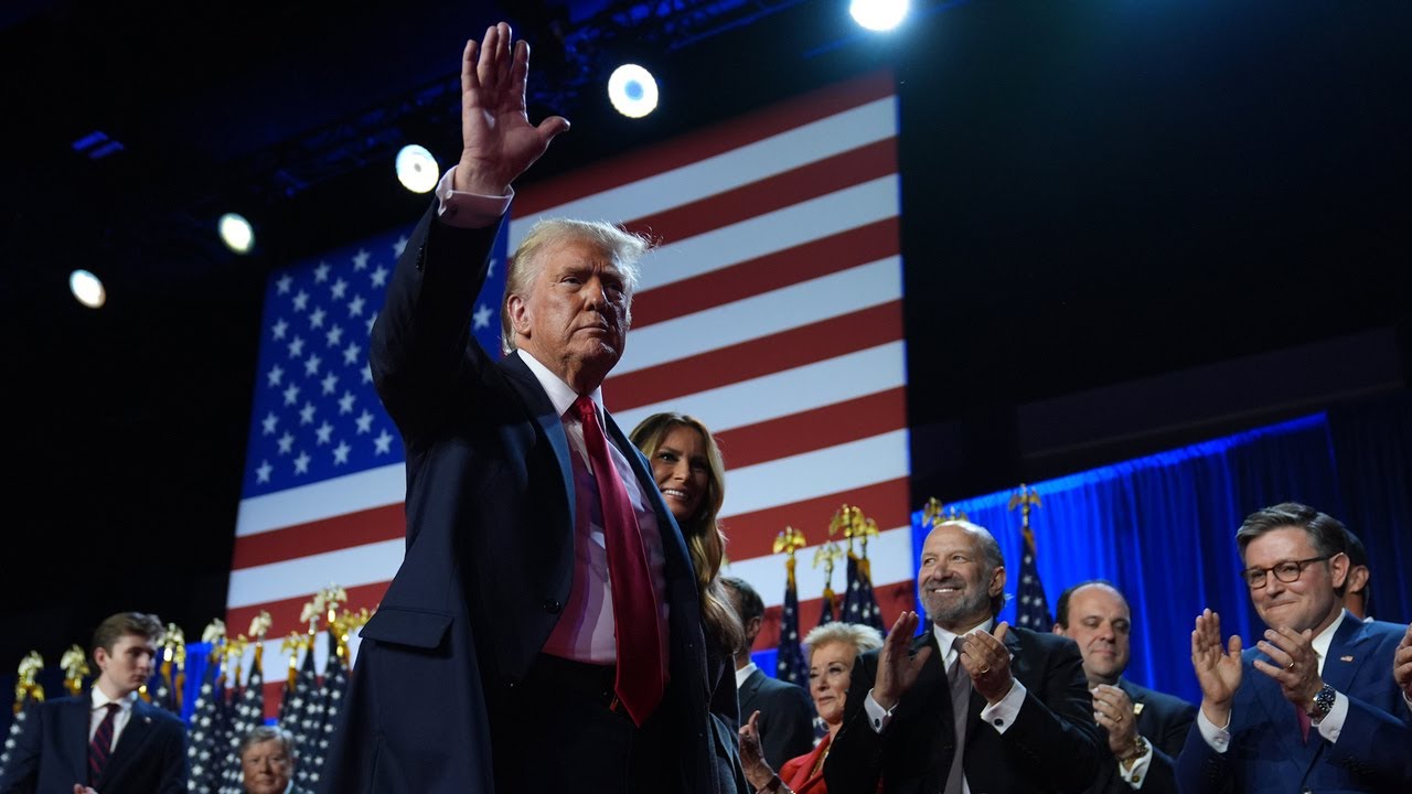 Highlights: Trump's victory speech, in 180 seconds