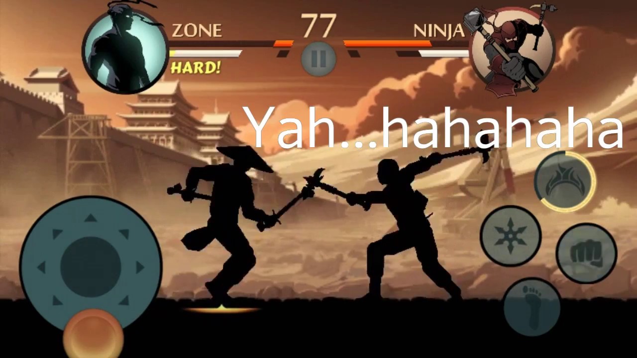 Shadow Fight 2: Troll ALL survivals with Hermit's set - I could teleport! (1k sub video)