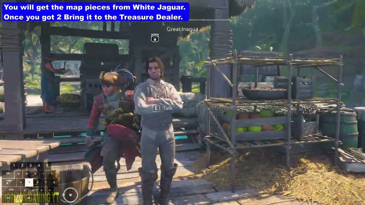 ACBF Restored Digested Map Pieces Farm Location & where to use Assassin's Creed Black Flag Resynced
