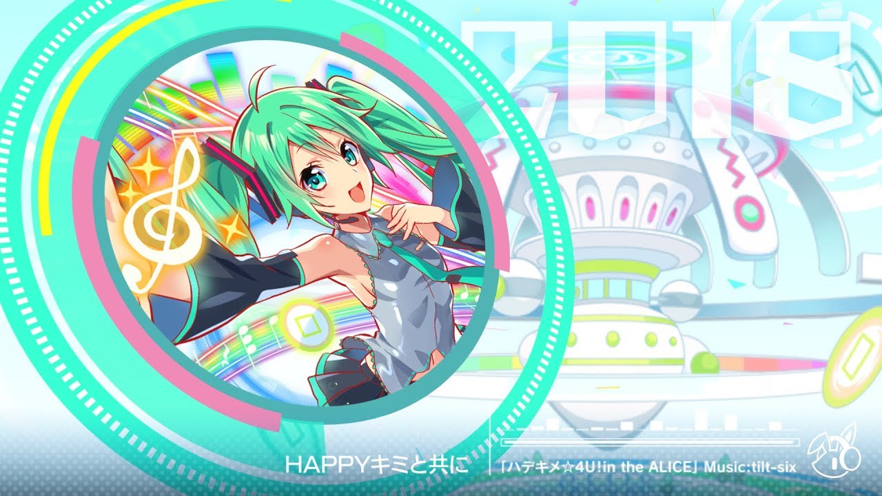 クラッシュフィーバー × 初音ミク コラボ曲 tilt-six『ハデキメ☆4U！ in the ALICE feat.初音ミク』
