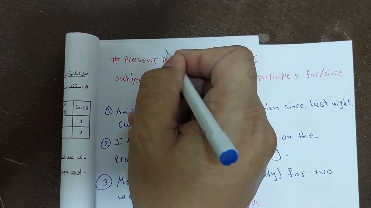 قواعد انجلبزي عاشر متقدم حسب الهيكل ف٣