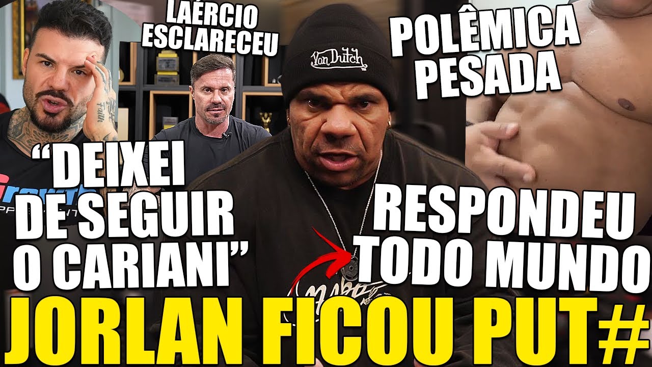 JORLAN PERDE A PACI&Ecirc;NCIA E DESABAFA! TRETA COM RENATO CARIANI &Eacute; COGITADA, MAS LAERCIO ESCLARECE TUDO