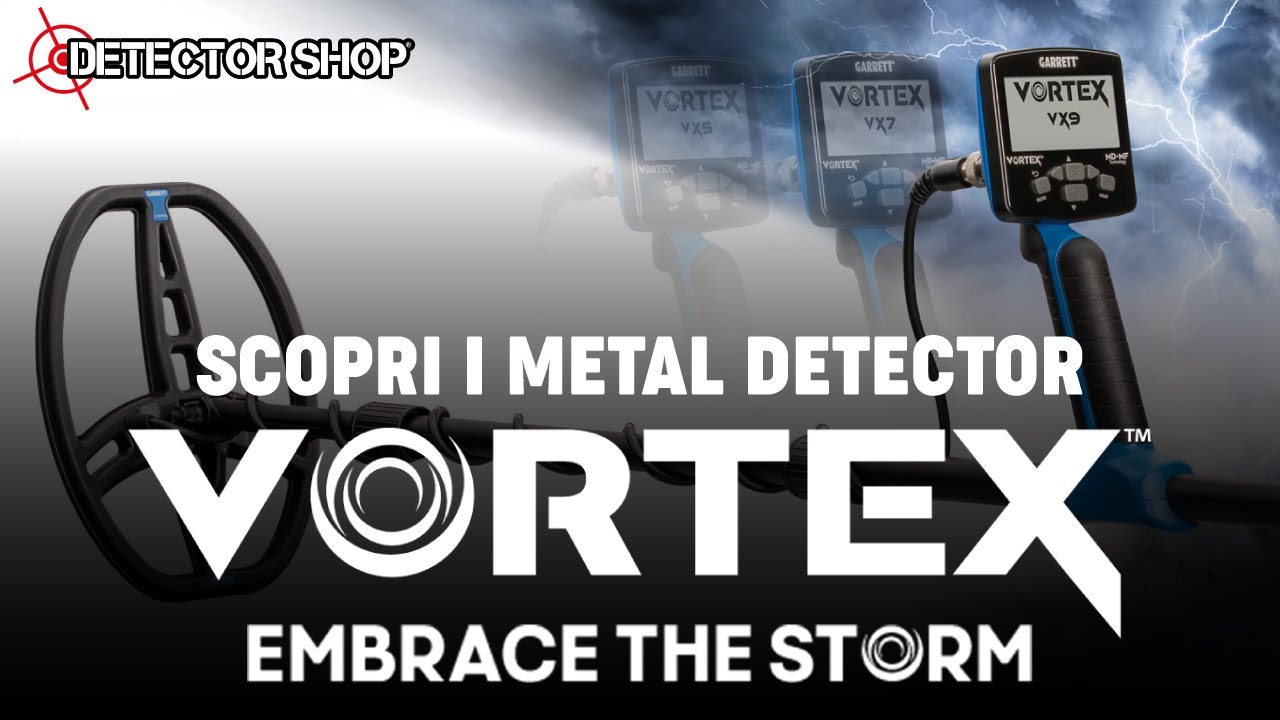 Scopri su Detectorshop i nuovi metal detector Garrett Vortex! 🌪️
