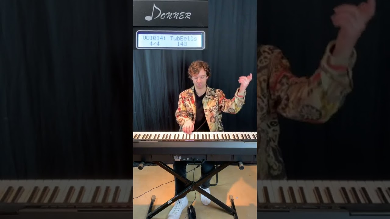 5 Sounds on the Donner DEP-20 Portable Digital Piano #Shorts
