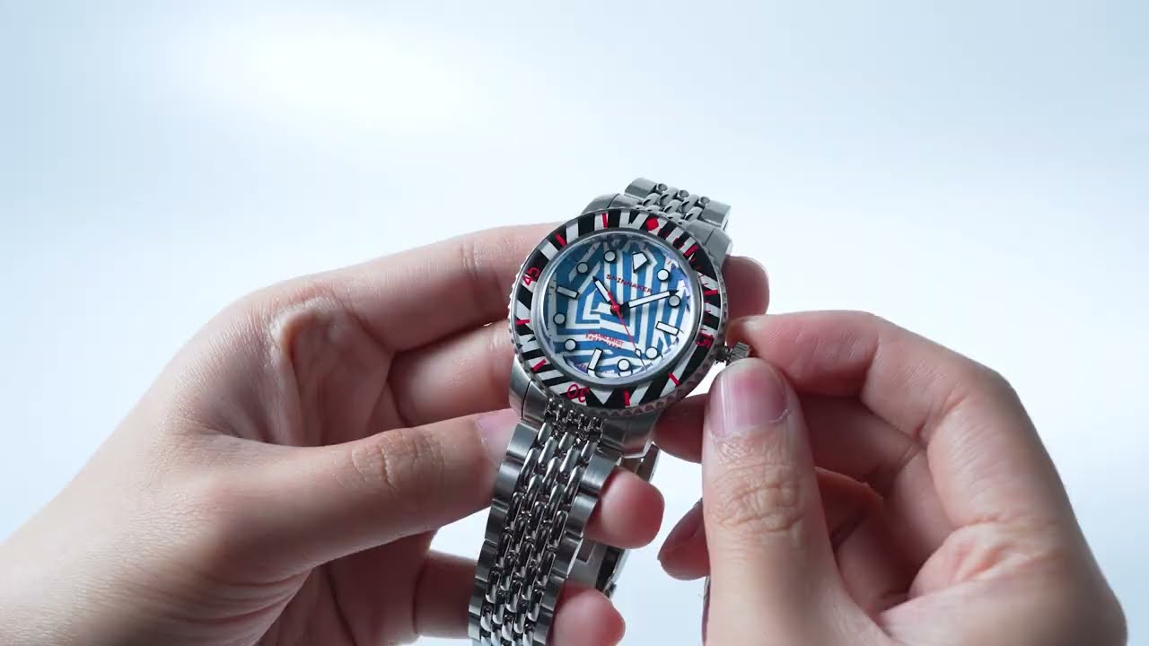 SPINNAKER｜FLEUSS 40 AUTOMATIC RAZZLE DAZZLE LIMITED EDITION（フルース 40 オートマティック ラズル・ダズル リミテッドエディション）