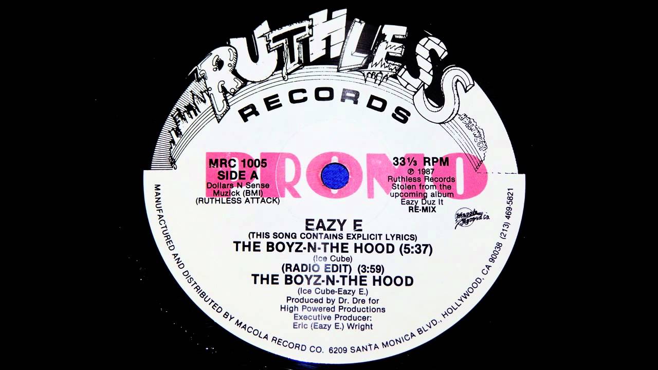 EAZY-E THE BOYZ - N - THE HOOD (RADIO EDIT)