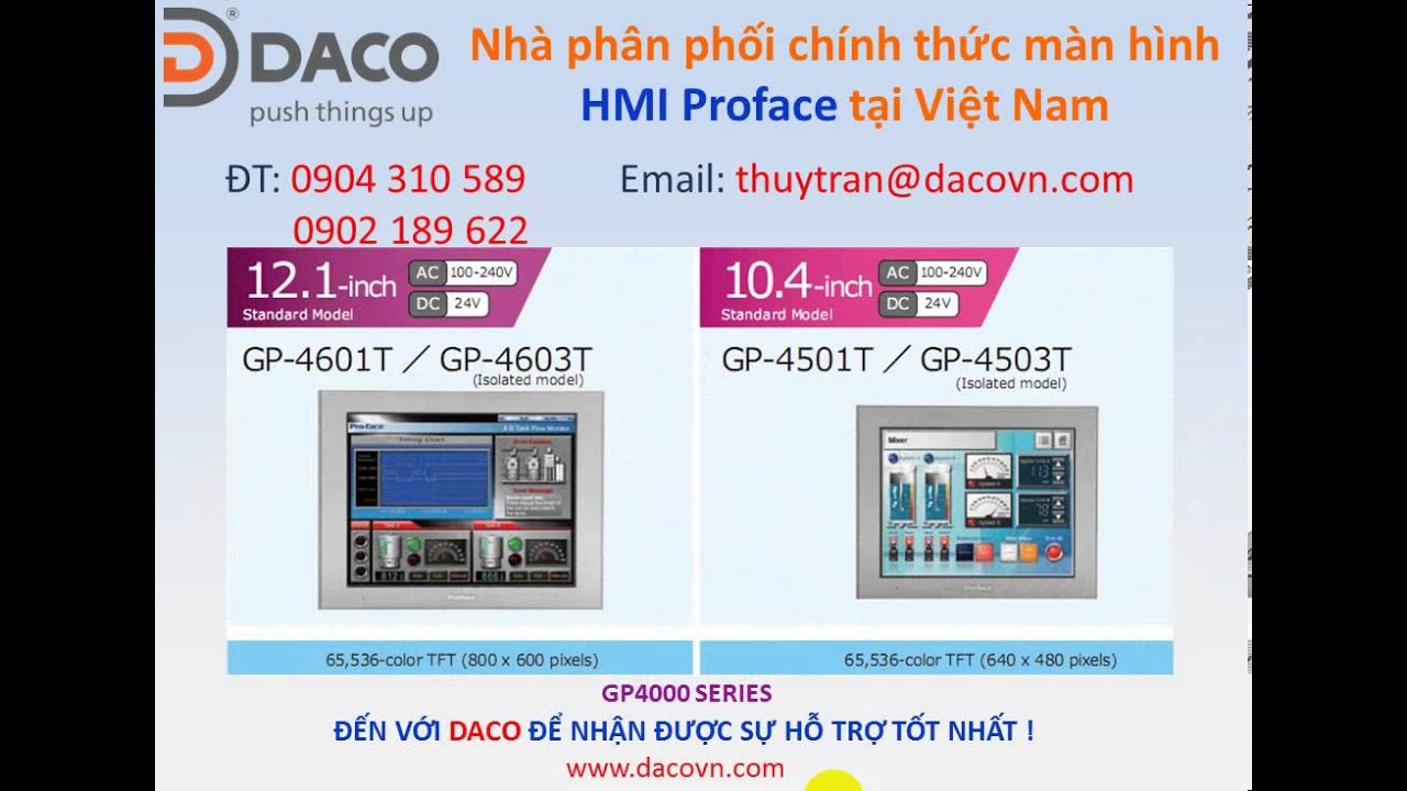 HMI Proface dacovn