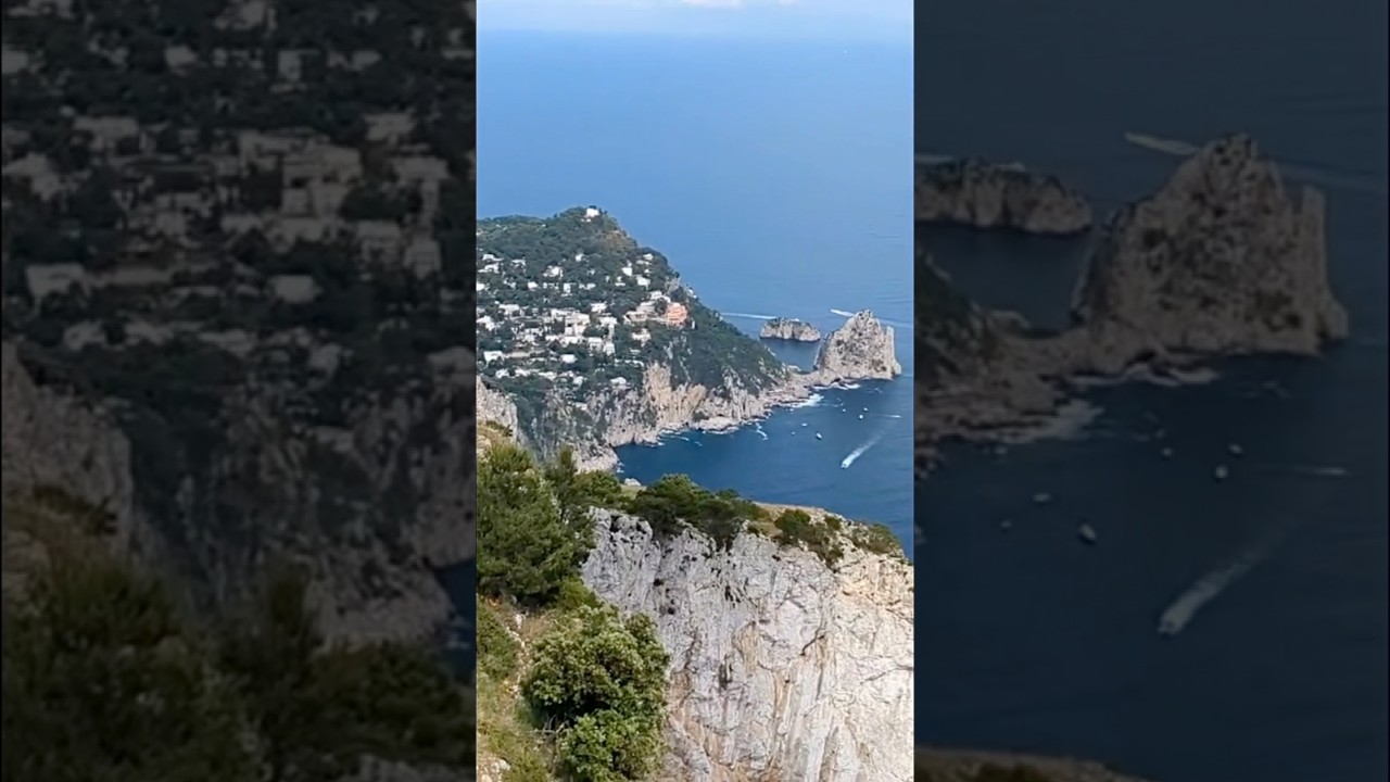 Mount Solaro in Capri Offers an Incredible View! 😍🤩 #mount #beautifulview