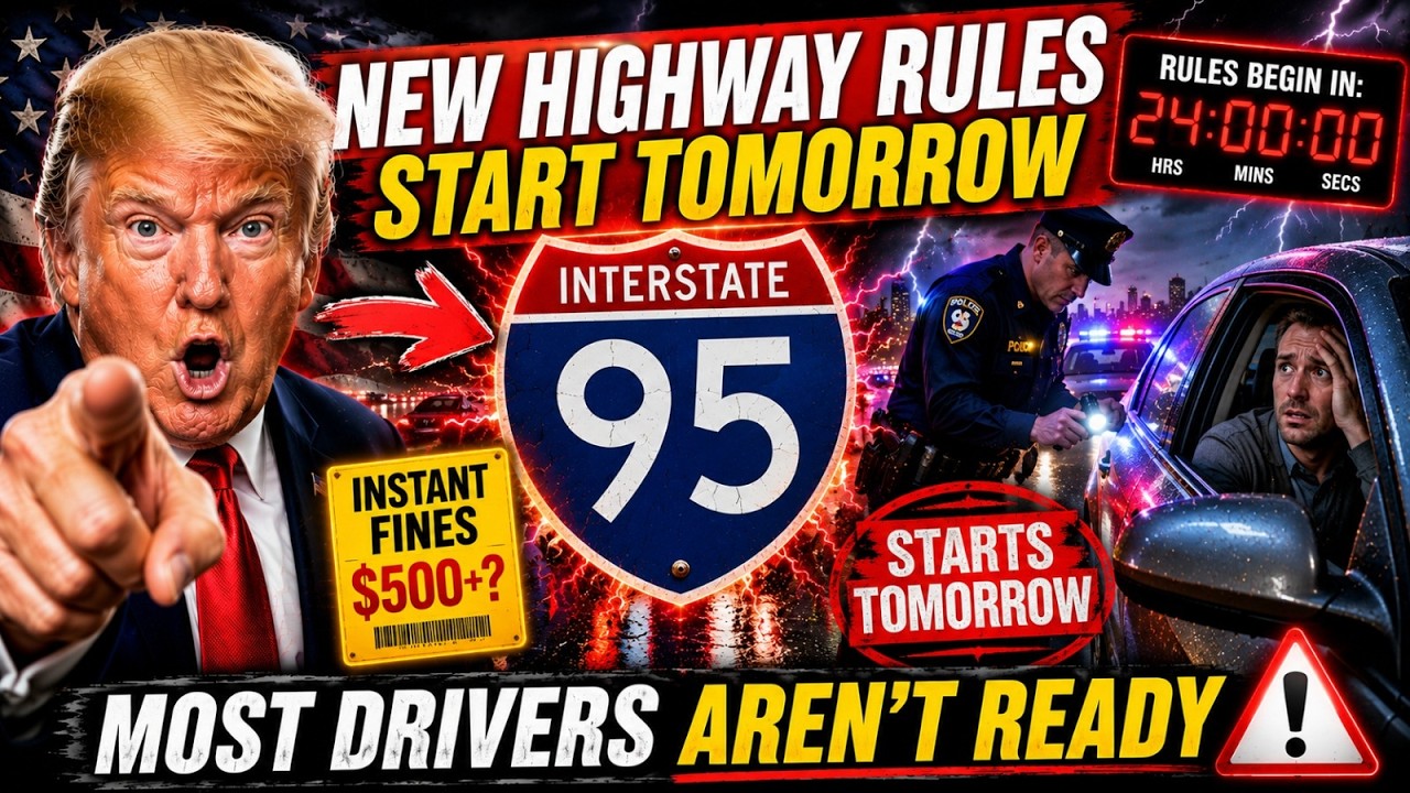 Новые правила движения на автомагистрали I-95 в США вступают в силу ЗАВТРА &mdash; Миллионы водителей п...