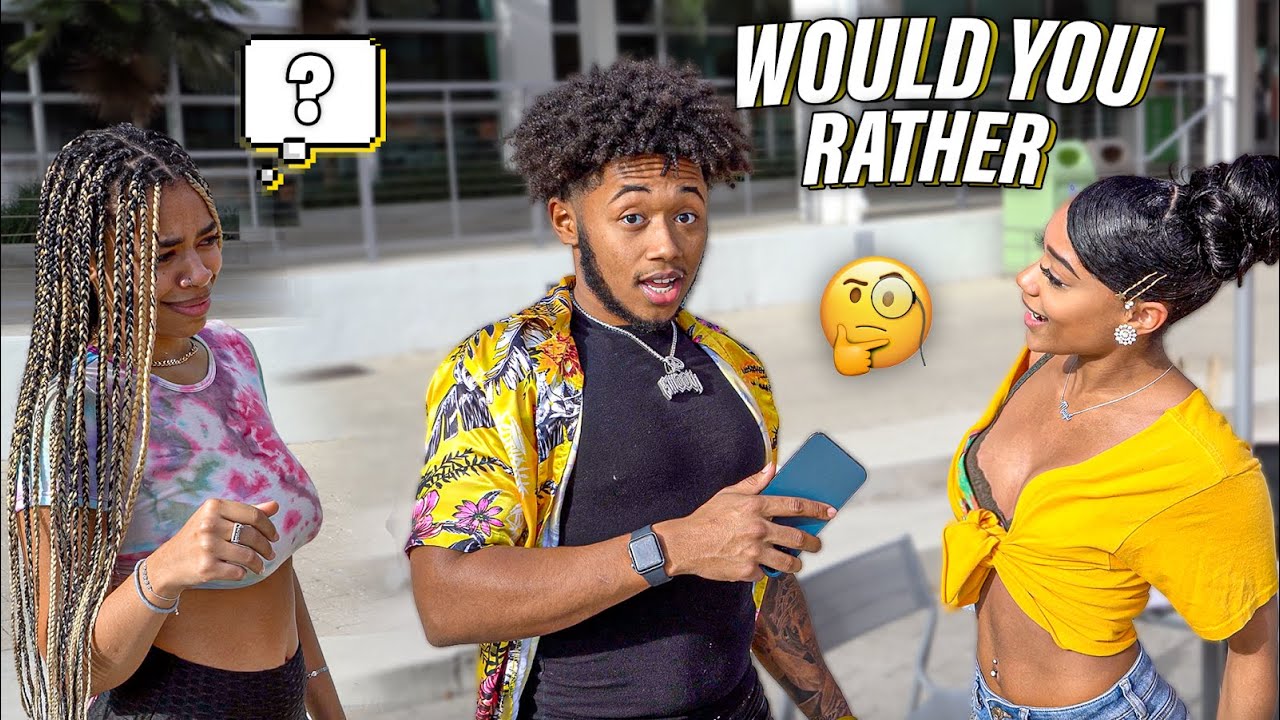 WOULD YOU RATHER ON COLLEGE CAMPUS! | Public Interview